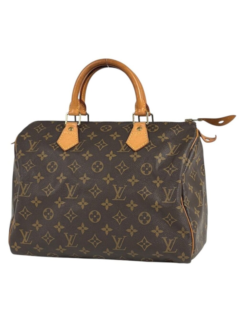 Louis Vuitton Speedy 30 Handbag Monogram Brown